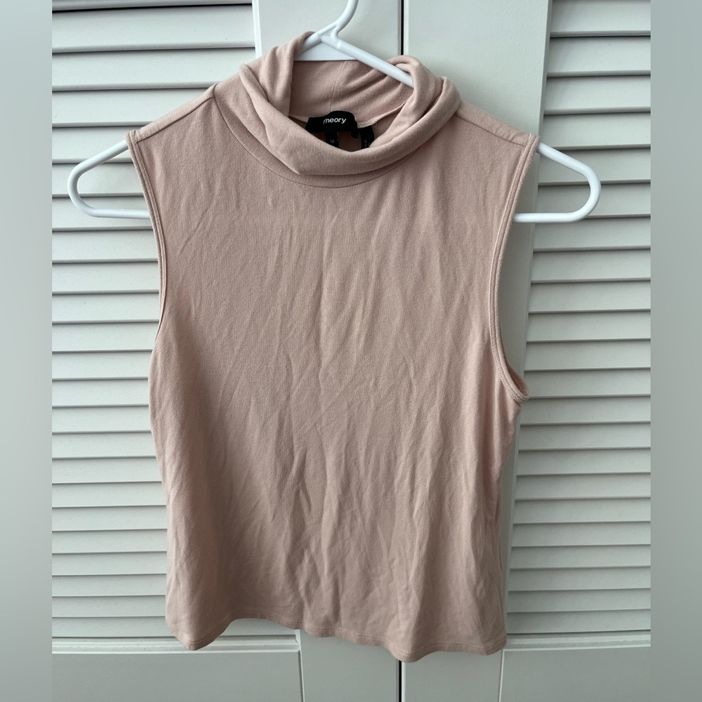 Theory sleeveless turtleneck